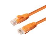 CAT6A UTP 0.25m Orange LSZH