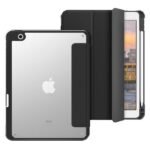 iPad 10.2 NEW YORK Mirror  Pencil Case. Black  front/Transparent back. Corner protection