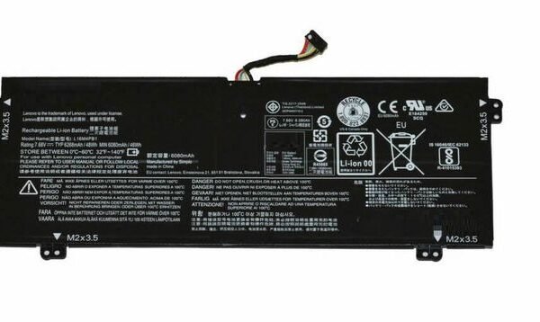Laptop Battery for Lenovo  46.08Wh 7.68V 6000mAh 46.08Wh  Li-Polymer 7.68V 6000mAh for Lenovo YG 720-13IKB 80X6006PAU, YG 720-13IKB I5 8G