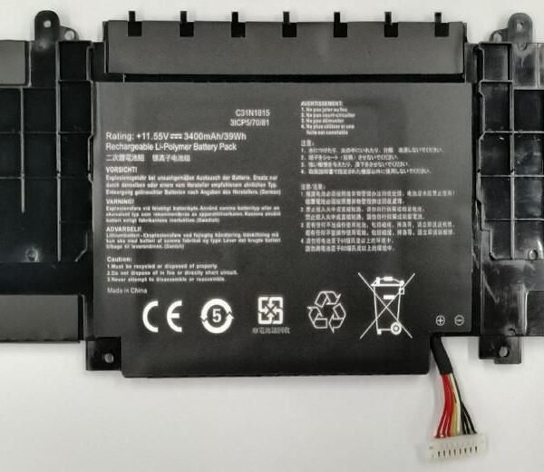 Laptop Battery for Asus  49.09Wh 11.55V 4250mAh  49.09Wh Li-Polymer 11.55V 4250mAh for Asus BX333FN, RX333FA, RX333FA-A3141T