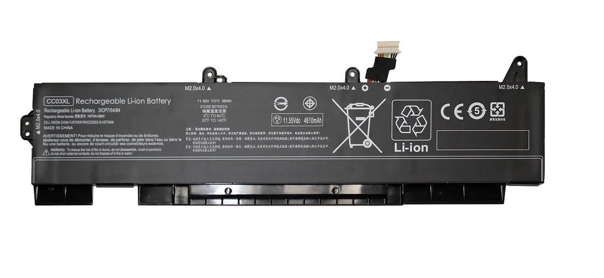 Img_29998893.jpg Laptop Battery for HP 51.3Wh 11.4V 4500mAh 51.3Wh Li-ion 11.4V 4500mAh Black - Image 1