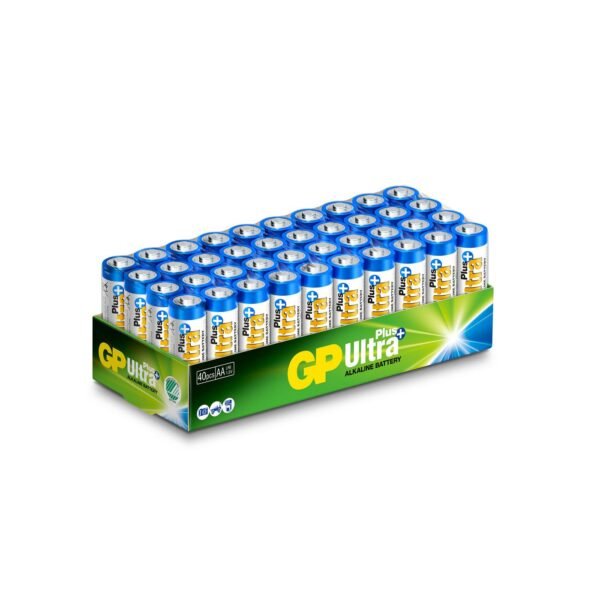 Ultra Plus Alkaline AA  batteri, 15AUP/LR6, 40-pak