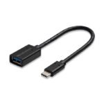 USB-C 3.2 Gen 1 to USB 3.2  Gen 1 A adapter, 0.2m Black,  for synching and charging, Speed Rate at 5 Gbs. 4,5W