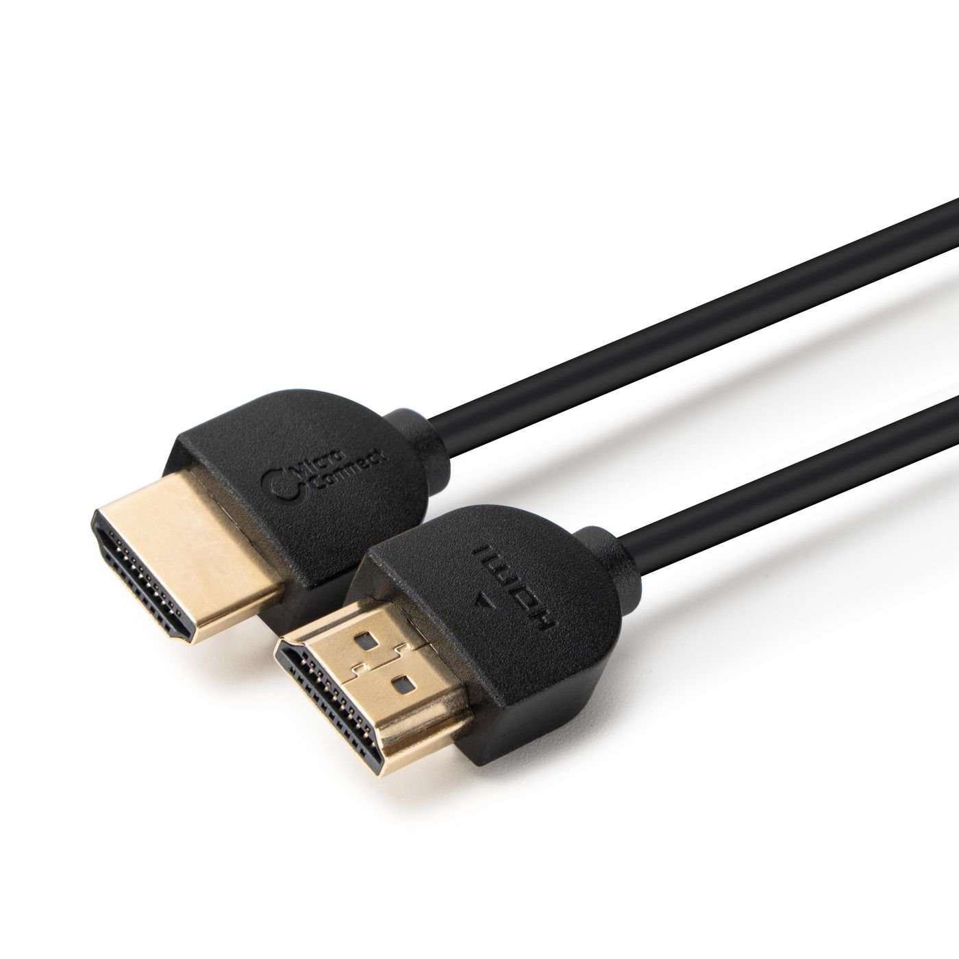 Img_30428031.jpg 4K HDMI Cable Slim 0.5m HDMI 2.0 4K - 2K 60Hz 18Gb/ s Gold-plated connectors, very flexible, diameter: 4.2mm - Image 1