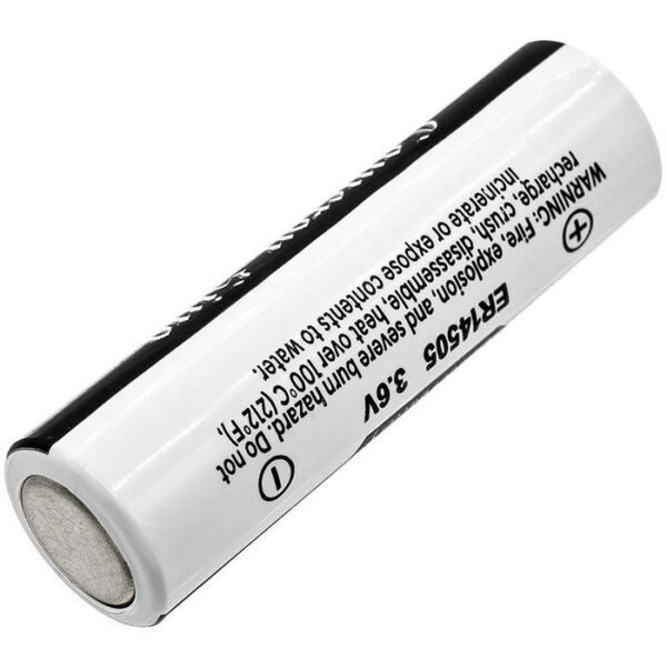 Battery for ER14505 9.72Wh  Li-SOCl2 3.6V 2700mAh Black  9.72Wh Li-SOCl2 3.6V 2700mAh Black for Application: Water Meters, Gas meters,