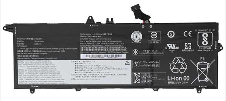 Img_30541747.jpg 57Wh Lithium-Ion internal battery for Lenovo laptops 02DL013, Battery, Lenovo - Image 1