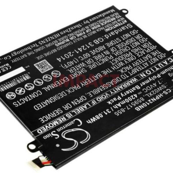 Battery 2 Cells 32Wh 4.23Ah