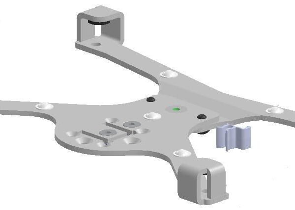 X-Frame for Amazon Fire 7  12th Gen. (7") (2022) - Black