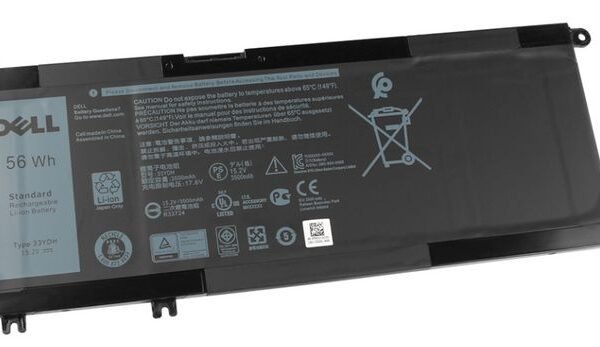 Battery, 56WHR, 4 Cell,  Lithium Ion