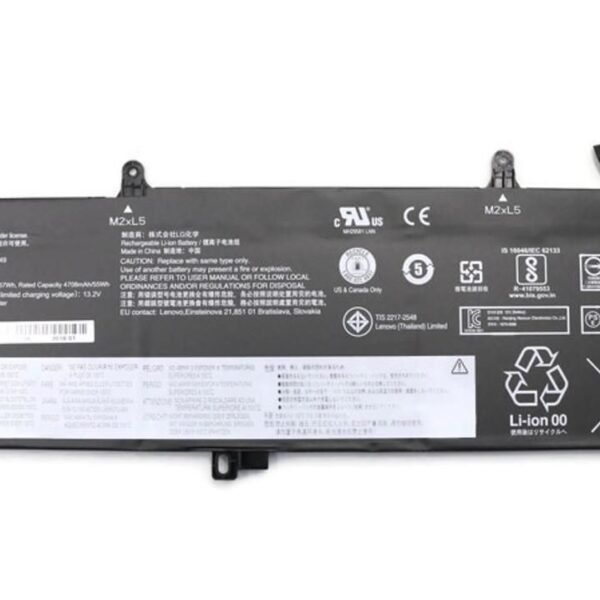 57Wh lithium-ion internal  battery for Lenovo ThinkPad