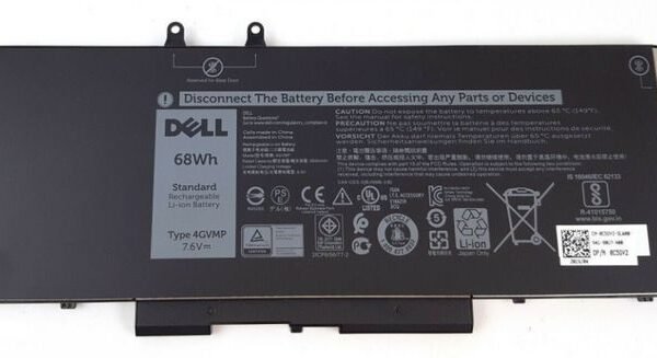 68Wh Lithium-ion battery,  4-cell, compatible with  Latitude and Precision series