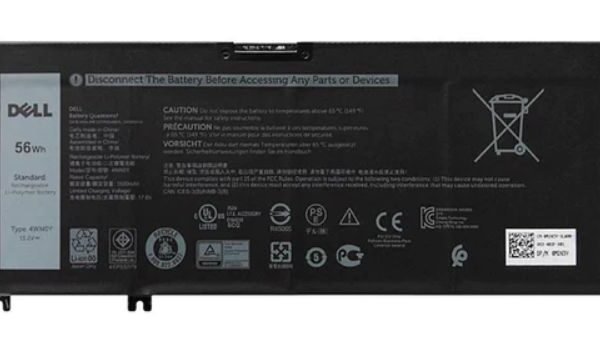 Battery, 56WHR, 4 Cell,  Lithium Ion