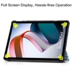 Cover for Xiaomi Redmi Pad  10.61 2022. Tri-fold Caster  Hard Shell Cover - Image 4