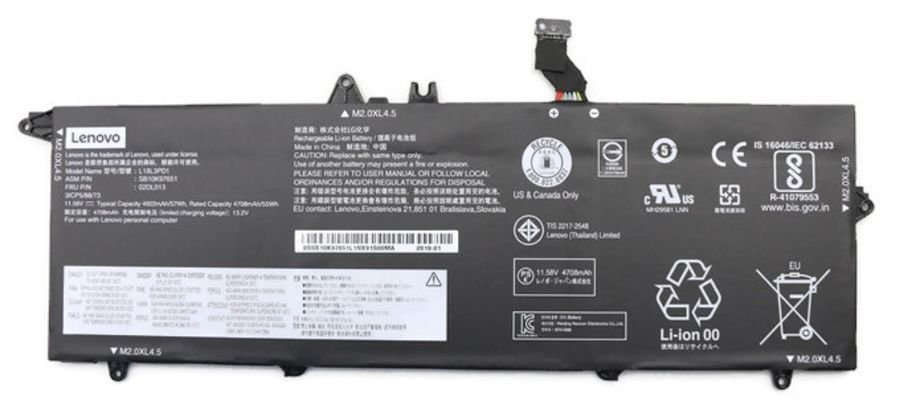 Img_30602992.jpg 57Wh Lithium-Ion internal battery for Lenovo ThinkPad T490s - Image 1