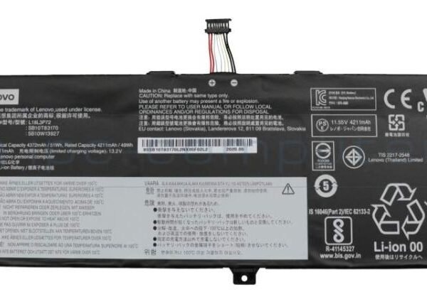 50Wh Lithium-Ion notebook  battery, 3 cells