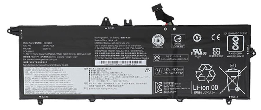 Img_30603192.jpg 57Wh Li-Ion battery for Lenovo ThinkPad laptops 02DL014, Battery, Lenovo - Image 1