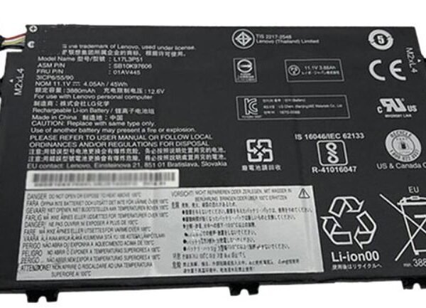 45Wh Li-ion battery for  Lenovo ThinkPad