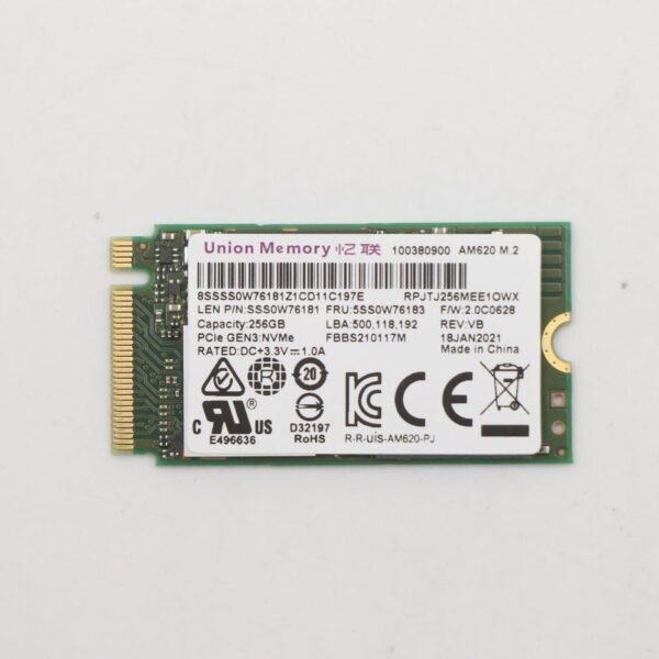 UMIS AM620 256G PCIe 2242 SSD