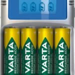 LCD Charger 12V USB incl. 4 Accu 2500 mAh Mignon AA