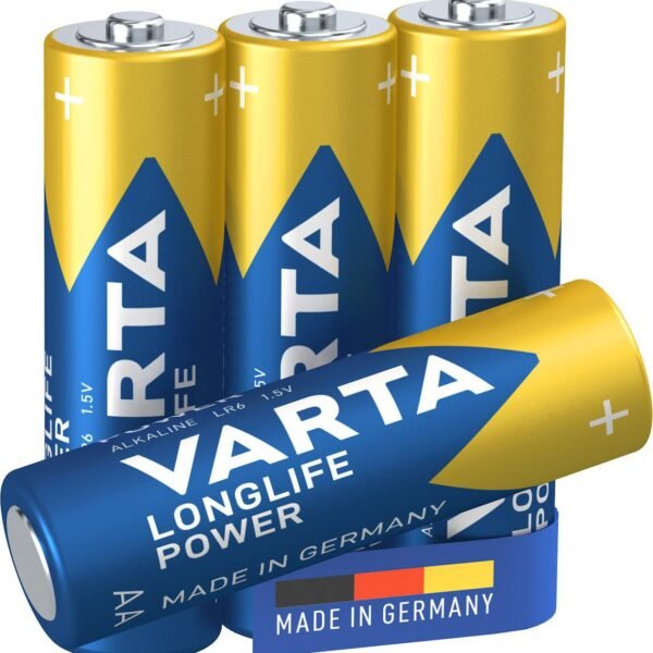 1x4 Varta High Energy AA LR 6 1x4 Varta High Energy AA LR  6, Single-use battery, AA, Alkaline, 1.5 V, 4 pc(s), Blue