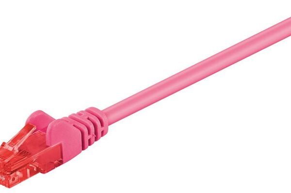 U/UTP CAT6 2M Pink PVC