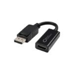 Adapter Displayport - HDMI M-F Support 1920*1080P, Passive Black, 5cm cable.