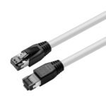 CAT8.1 S/FTP 7,5m White LSZH  Shielded Network Cable, AWG  24