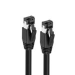 CAT8.1 S/FTP 3m Black LSZH  Shielded Network Cable, AWG  24 - Image 2