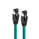 CAT8.1 S/FTP 0,50m Green LSZH  Shielded Network Cable, AWG  24 - Image 2