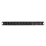 19" IP-switchable PDU 8 x  IEC320 C13, with remote  access