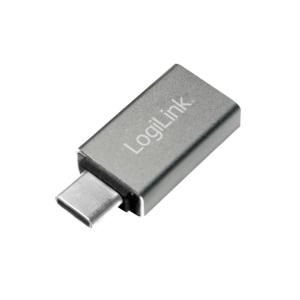 Img_30812221.jpg USB 3.2 Gen1 Type-C adapter, C/M to USB-A/F, OTG, silver - Image 1