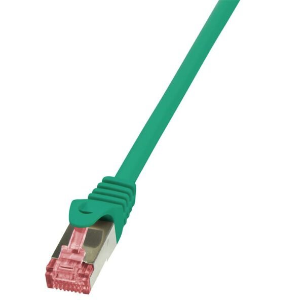 Patch Cable Cat.6 S/FTP green   1,00m, PrimeLine