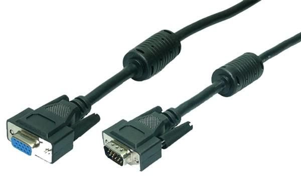 Img_30815331.jpg VGA Cable ST/BUblack 2x Ferrit Core 3M - Image 1