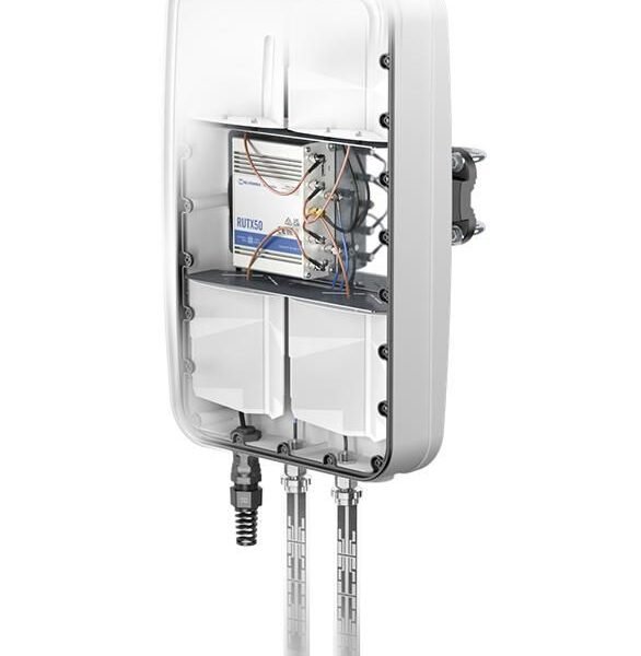 QuMax Omni for RUTX50 - 4x  Antenna 5G Band71 + Wi-Fi  dual band + GPS
