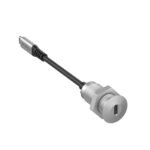 USB-C Desk socket grey with  0,3m cable