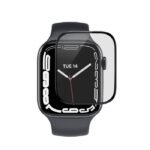 Flexible Hybrid Glass Screen  Protector Apple Watch Series  7/8 41mm Clear/Black