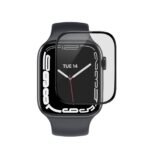 Flexible Hybrid Glass Screen  Protector Apple Watch Series  7/8 41mm Clear/Black