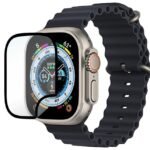 Flexible Hybrid Glass Screen  Protector Apple Watch Ultra  Clear/Black