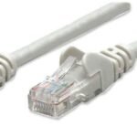 Network Patch Cable, Cat6,  2M, Grey, Cca, U/Utp, Pvc,  Rj45, Gold Plated Contacts, Snagless, Booted, Lifetime Warranty, Polybag