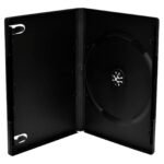 Optical Disc Case Dvd Case 1  Discs Black 50 pcs