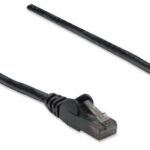 Network Patch Cable, Cat6,  10M, Black, Cca, U/Utp, Pvc,  Rj45, Gold Plated Contacts, Snagless, Booted, Lifetime Warranty, Polybag