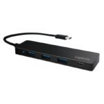 USB 3.2 Gen1 Hub, 3+1 port,  USB-C, ultra slim