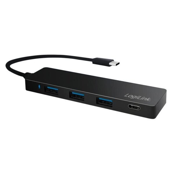 USB 3.2 Gen1 Hub, 3+1 port,  USB-C, ultra slim