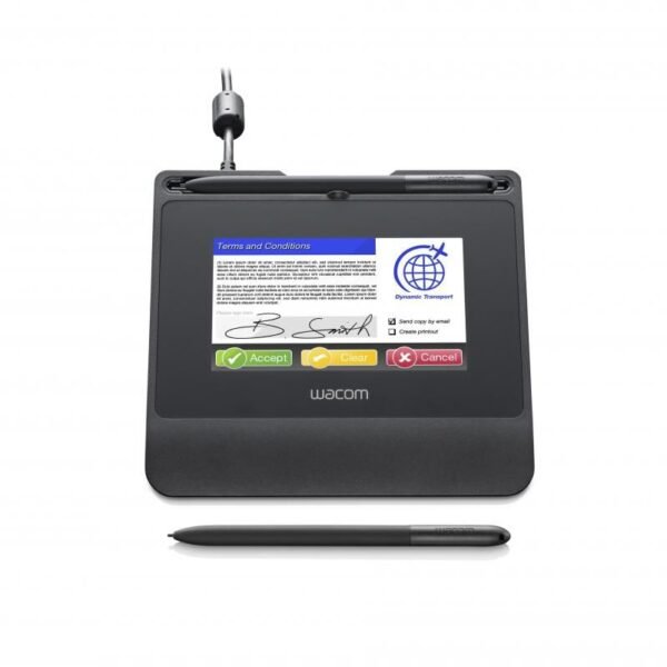 Stu540-Ch2 Signature Capture  Pad Black