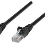 Network Patch Cable, Cat6,  5M, Black, Cca, U/Utp, Pvc,  Rj45, Gold Plated Contacts, Snagless, Booted, Lifetime Warranty, Polybag