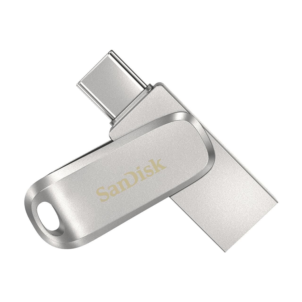 Img_31063061.jpg Ultra Dual Drive Luxe Usb Flash Drive 512 Gb Usb Type-A / Usb Type-C 3.2 Gen 1 (3.1 Gen 1) Stainless Steel - Image 1