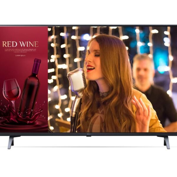 Signage Display Digital  Signage Flat Panel 109.2 Cm  (43") Led 300 Cd/M? 4K Ultra Hd Black Web Os