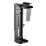 Adjustable under desk and  wall CPU mount, rotatable