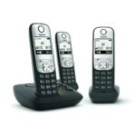 A690A Analog/Dect Telephone  Caller Id Black
