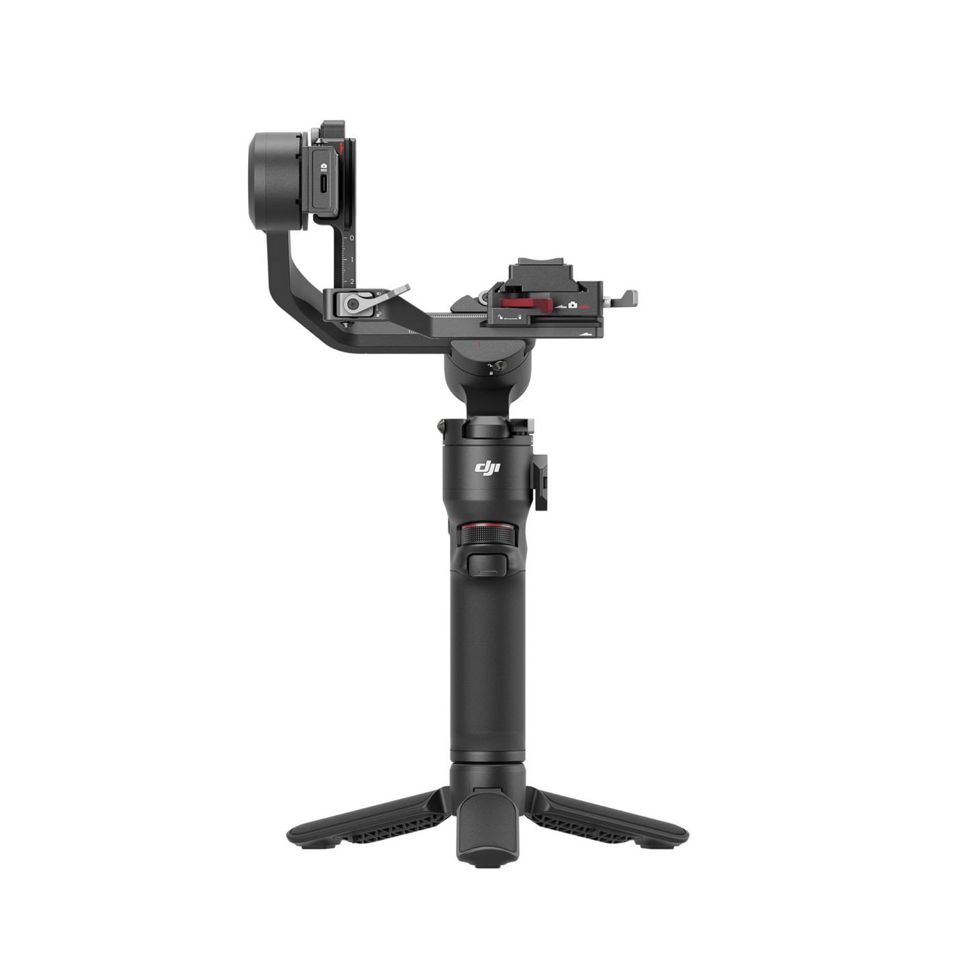 Img_31154914.jpg Rs 3 Mini Hand Camera Stabilizer Black - Image 1